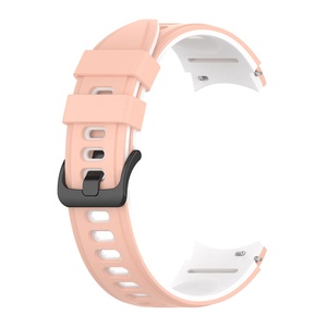 Yhq สมาร์ทวอทช์ซิลิโคนสมาร์ทวอทช์<span class=keywords><strong>4</strong></span>สายสำหรับ <span class=keywords><strong>Samsung</strong></span> <span class=keywords><strong>Galaxy</strong></span> Watch4 CLASSIC 5 Pro <span class=keywords><strong>40mm</strong></span> 44mm 46mm - Product Image 3