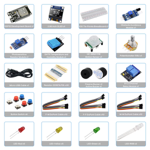 <span class=keywords><strong>Kit</strong></span> de démarrage ESP32 - Pack de développement complet avec module WiFi/Ble ESP-32S, capteurs et tutoriels pour projets IoT - Product Image 3