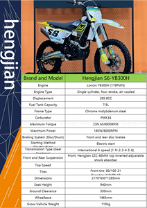 <span class=keywords><strong>Moto</strong></span> tout-terrain monocylindre quatre temps refroidie par eau Kews S7-YBS300 300cc, <span class=keywords><strong>moto</strong></span> de course, enduro, dirt bike - Product Image 3