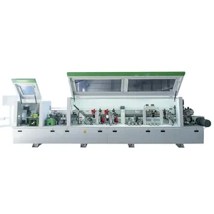 Wood Based Panels Machinery Full Automatic PVC MDF Board Straight Edge Panel Furniture Edge Banding Machine