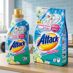 Best Seller Attack Clean Maximizer Eco-Friendly Floral Scented Powder <b>Detergent</b> for Apparel Use - Product Image 2