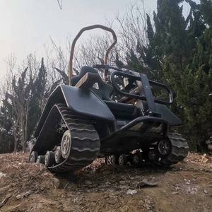 Silla de Ruedas Personalizada con Orugas de Goma Triangulares y Motor a Control Remoto - Product Image 5