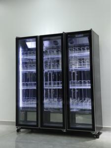 Enfriador de Vino de Vidrio con Ventilador y Luz LED Comercial para Supermercado, Suministro de Fábrica, Exhibición de Bebidas - Product Image 5