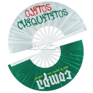 Gran oferta, abanico de mano de bambú de tela de seda personalizado para boda, recuerdo de fiesta de Boda nupcial, abanico de mano de bambú con logotipo personalizado - Product Image 5