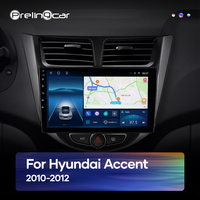 Prelingcar para Hyundai Accent Años 2010-2012, Monitor de Coche Android 13, Carplay, DSP, RDS, GPS Integrado, Radio 2DIN, Reproductor de DVD, 5.1HI