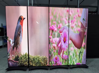 Afficheur LED intelligent P1.87 P2 P2.5 P3, afficheur LED sur pied, affichage publicitaire, écran LED couleur pleine, écran miroir LED