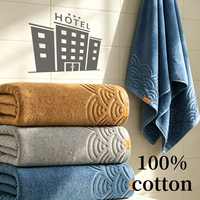 Wholesale 100% Pure Cotton Soft Absorbent Turkish Towel Luxury Soft Thick Grey Towel