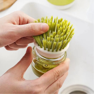 Non-Stick Automatic Dishwashing <strong>Brush</strong> Pot <strong>Hand</strong> Household Kitchen Cleaning <strong>Brushes</strong> Lazy Cleaning Pot <strong>Brush</strong> Artifact Washing Pot - Product Image 3
