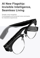 Gafas Inteligentes AG01 con IA, Cámara HD de 800W, Transferencia WIFI, ChatGPT/Gemini, Control por Gestos, Traducción por IA, Fotografía