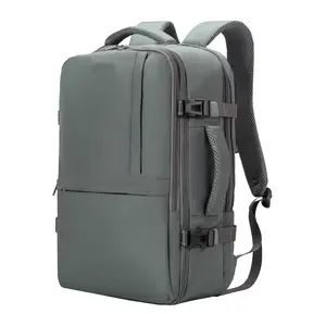 Mochila de viaje grande impermeable convertible para artículos personales aprobada por vuelo, mochila de mano para ordenador portátil para hombres y mujeres