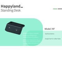 Contrôleur de panneau de commande de bureau debout HZ-1 avec contrôleur manuel de Port de charge USB pour accessoire de bureau réglable en hauteur électrique