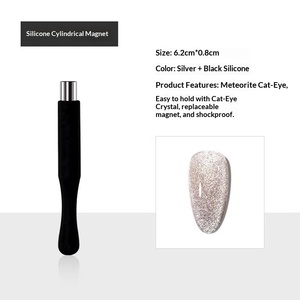 Imán cilíndrico para uñas ojo de gato, piedra magnética fuerte, herramienta multifuncional para esmalte en gel, para decoración de uñas - Product Image 4