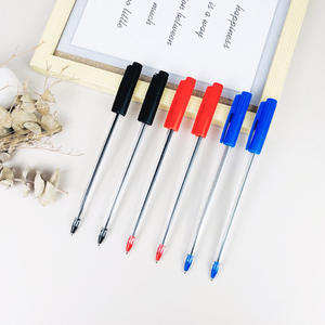 뜨거운 판매 공장 직접 문구 블루 레드 그린 볼 포인트 저렴한 대량 505 플라스틱 볼 포인트 펜 - Product Image 1