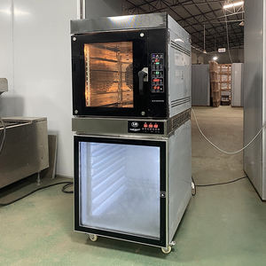 Forno a convezione elettrico a Gas commerciale con proof 5 vassoi per la cottura del pane ristoranti alberghi negozi di alimentari - Product Image 5