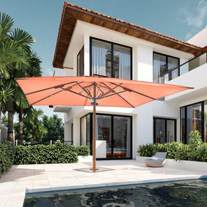 Tira de luces LED solares para exteriores, sombrilla <span class=keywords><strong>grande</strong></span> romana para patio, sombrilla impermeable para Villa, <span class=keywords><strong>terraza</strong></span>, muebles de jardín para hoteles - Product Image 5