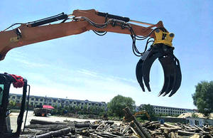 MONDE Bagger Hydraulischer rotierender Greifer Holz greifer <span class=keywords><strong>Log</strong></span> Grab Stone <span class=keywords><strong>Grapple</strong></span> - Product Image 6