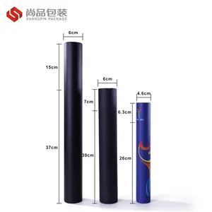 Biodegradable Kraft Paper Cylinder Packaging Gift Paper Tube Round Poster Mailing Box Packaging Paper Tube
