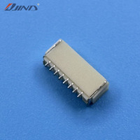 Conector Flexible de Bronce Fosforado de 8 Pines y 1.0mm, Solución de Conexión SMT 1.0T-1-WT-8A para PCB, 50V 1A, Horizontal/Vertical