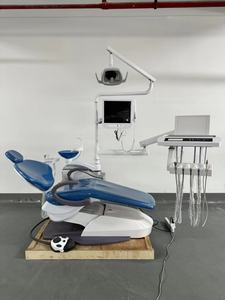 Complete integral cheap <strong>dental</strong> <strong>unit</strong> chair chair ce approved electric treatment machine noiseless - Product Image 2