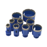Forets diamantés brasés sous vide M14 pour le perçage de carreaux de porcelaine, de marbre et de granit, pour le perçage de trous dans les comptoirs à grande vitesse