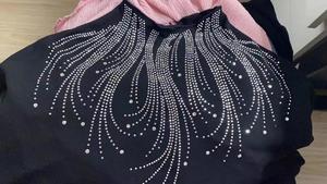 ลวดลาย<span class=keywords><strong>แก้</strong></span>วคริสตัลแวววาวแบบกำหนดเองสำหรับเสื้อยืดตกแต่งเสื้อผ้าแบบทำมือศิลปะการปะติดขอบเสื้อลายรอย<span class=keywords><strong>สัก</strong></span>คริสตัล - Product Image 2