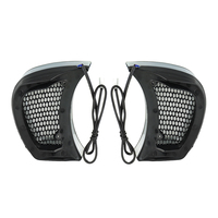 Atubeix LED Tracer Phare Vent Accents Parfait Fit pour 2015-2021 pour Harley Road Glide Motos