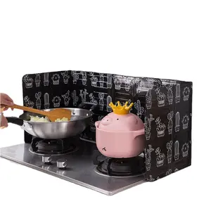 בית מטבח כלים אלומיניום מתקפל גז תנור לבלבל צלחת מטבח מחבת שמן Splash הגנת מסך Kichen אבזרים