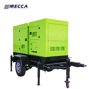 Gruppo Elettrogeno Diesel Mobile su Rimorchio da 20KVA 30KVA 50KVA con Motore Deutz per Noleggio - Product Image 3