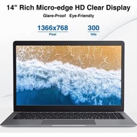 Grosir Notebook Mini Slim 14 inci Barebone Frekuensi Kustom Intel i3 I5 i7 i9 Core Komputer Kantor Super Tipis Bahasa Inggris