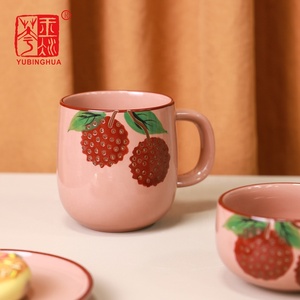 YBH Eco-friendly Ceramic Coffee Mug Porcelain Sublimation Promotional Gift Tableware Food Safe Leak Proof Microwave Dishwasher