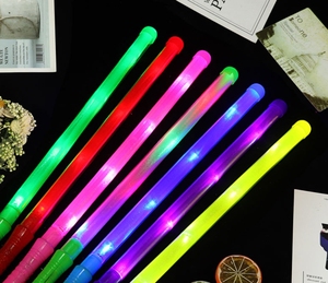 Sinh Nhật Đám Cưới Nguồn Cung Cấp Bên <span class=keywords><strong>LED</strong></span> Nhấp Nháy Thay Đổi Cổ Vũ Long Lanh Thanh Buổi Hòa Nhạc Giáng Sinh Trẻ Em Gậy Phát Sáng - Product Image 3