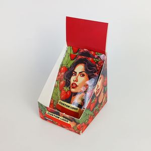 Ensemble de Sacs en Mylar Design Personnalisé avec Boîtes Emballage en Boîte de 3.5g Sac en Feuille d'Aluminium à Intérieur Zip pour Bonbons Snack - Product Image 5