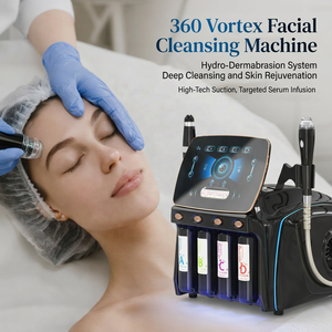 Nouvel Appareil de Nettoyage en Profondeur de la Peau par Hydro-Dermabrasion, Extracteur de Pores, 2 Poignées, Équipement de Beauté pour Revitaliser la Peau - Product Image 1