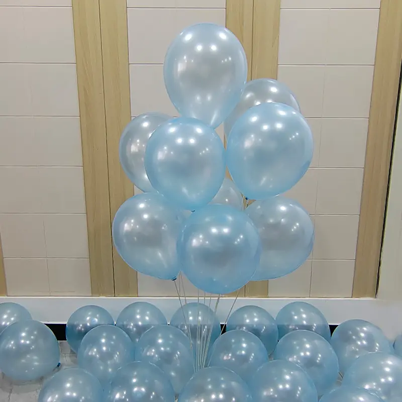 Ventas directas de fábrica de China 2,2G Globos de perlas metálicas Banquete de boda/cumpleaños/Globos de promoción/Globos de fiesta de cumpleaños