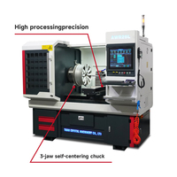 Machine de réparation de jantes AWR29L CNC à découpe diamantée avec mesure automatique et coupe rapide pour jantes de voiture