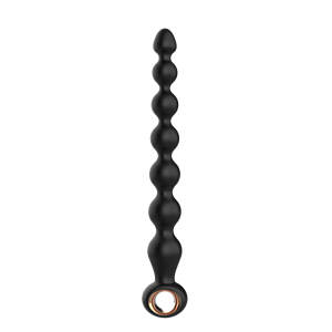 Masturbador Anal Manual de Acero Inoxidable, Juguete Sexual Masculino, Tapón Anal con Diseño de Barba, Masajeador de Próstata, 100% Perlas Anales - Product Image 3