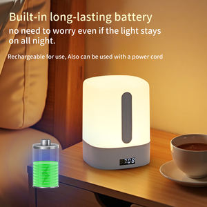 Mini lámpara de <span class=keywords><strong>noche</strong></span> con control remoto, lámpara de escritorio recargable, lámpara de <span class=keywords><strong>noche</strong></span> para dormitorio, lámpara de alimentación para bebés, lámpara de sueño con protección ocular - Product Image 6