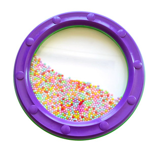 Wholesale Orff Percussion <b>Instrument</b> Portable 10 Inch Purple Orange Plastic Ocean Wave Drum <b>Musical</b> <b>Instrument</b> Ocean Drum - Product Image 4