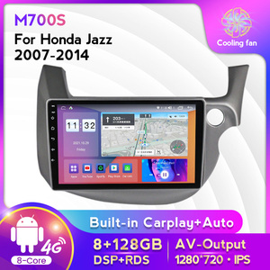 วิทยุติดรถยนต์ MEKEDE ระบบ Android 8G 128G รองรับ 4G Car-play RDS พร้อมระบบนำทาง GPS สำหรับรถยนต์ <span class=keywords><strong>HONDA</strong></span> FIT <span class=keywords><strong>JAZZ</strong></span> ปี 2007-2013 แบบ 2din Autoradio Stereo Android - Product Image 2