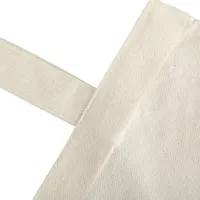 Sac à bandoulière promotionnel en coton pour courses, sac fourre-tout durable en toile de coton