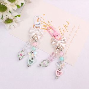 Llavero de moda para mujer con colgante creativo para teléfono móvil y cadena decorativa, estilo INS, novedoso y atractivo. - Product Image 5