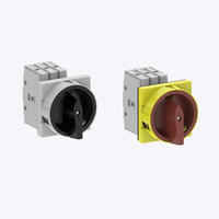 HABOO 3P 800V 25/32/40/63/80/100A interruptor aislador selector de desconexión de candado con Control de potencia de Panel de encendido-apagado