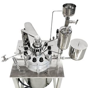 Manyetik conta kaplin ile 10L 50L 100L pressure yüksek basınçlı hidrojenasyon ceket kimyasal lab titanyum reaktör - Product Image 2