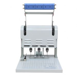 Latest Models 40A Desktop 3 Holes Paper Notebook Binding Driven Paper Punching <b>Machine</b> - Product Image 1
