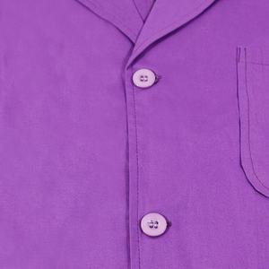 Blouse de laboratoire en coton 115 g/m², blouse médicale multicolore, uniforme d'hôpital personnalisé, logo privé, uniforme de médecin OEM, 120 options de couleurs - Product Image 2