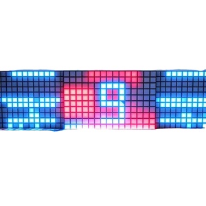 Sol de danse interactif lumineux pour parcs de trampolines et parcs d'aventure scolaires - Utilisation publique extérieure avec construction en métal et plastique - Product Image 1