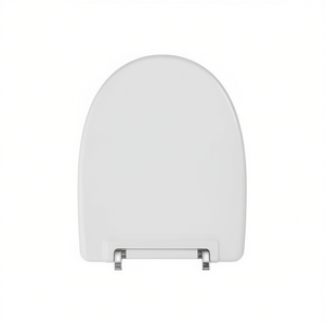 Asiento de inodoro para Astra Gemma Vase Forma 6, blanco, 50,5 cm de longitud, bisagras en espiral - Product Image 3