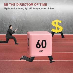 Cubo Pomodoro al por Mayor, Temporizador de Cuenta Regresiva Digital para Productividad, Estudio para Niños, Gestión del Tiempo de Google, Cocina - Product Image 4