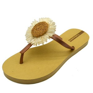 Bán Hàng Nóng Mùa Hè Dép Đi Trong Nhà Của Phụ Nữ Cao Su <span class=keywords><strong>Flip</strong></span> Flops Với Hướng Dương Dây Đeo Bãi Biển Dép Đi Trong Nhà - Product Image 6