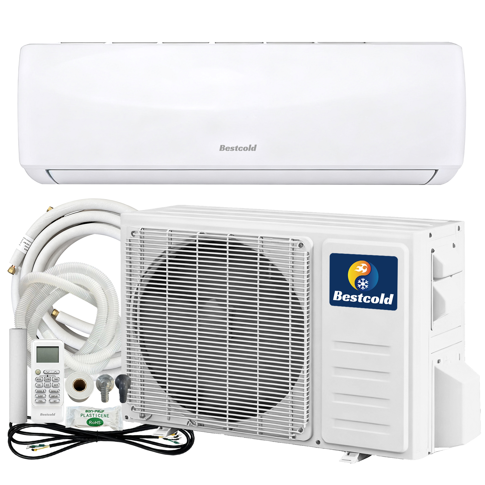 <strong>110V</strong> Mini Split Air Conditioner 12000 BTU Heat Pump Ductless Inverter <strong>AC</strong> <strong>Unit</strong> Multi Mode for Versatile Indoor Comfort